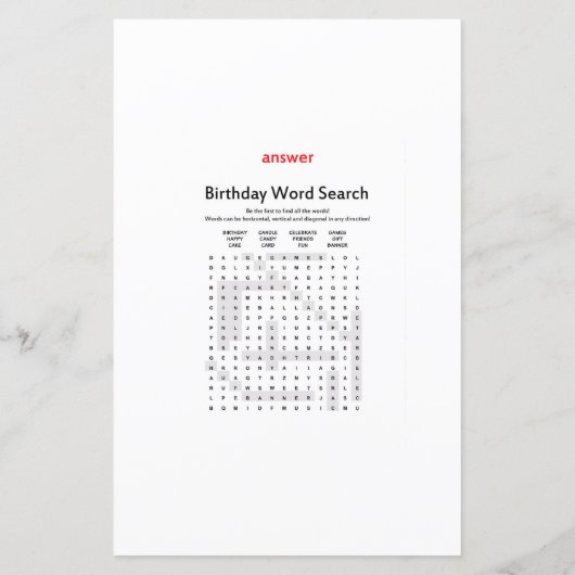 Papier Jeu d'anniversaire de voiture de course IMPRIMÉ (Dos)