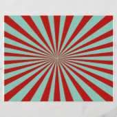 Papier Jeu d'anniversaire du cirque Skee Ball (Dos)