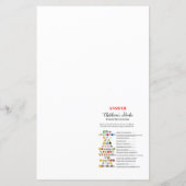 Papier Jeu de Baby shower à arroser de crème glacée (Dos)