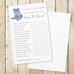 Papier Jeu de Baby Shower Cowboy avec un Ruban Bleu de Ca