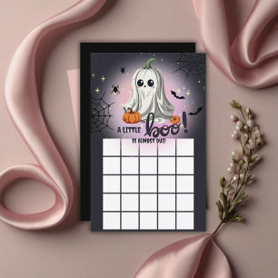 Papier Jeu de Baby shower de de Little Boo Citrouille d'