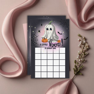 Papier Jeu de Baby shower de de Little Boo Citrouille d'