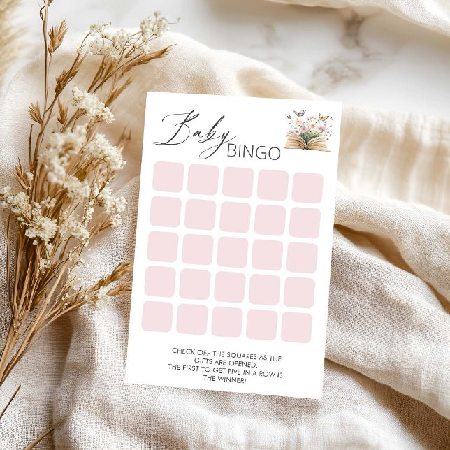 Papier Jeu de Baby shower de Storybook (Créateur téléchargé)