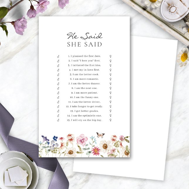 Papier Jeu de Baby Shower de Thème Tea Party (Tea Party Bridal Shower Game by Painted Paperie
)