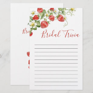 Papier Jeu de Baby Shower Mariage à l'aquarelle Tendance