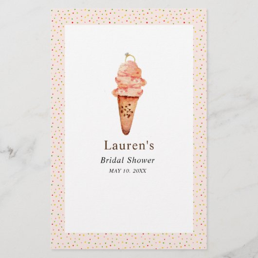 Papier Jeu de Baby Shower Mariage "Où étaient-ils" Crème (Dos)