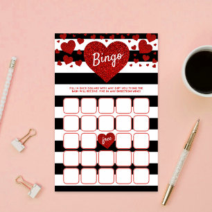Papier Jeu de Bingo Baby Shower Little Sweetheart