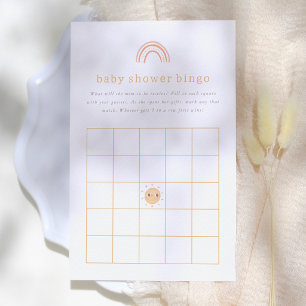 Papier Jeu de Bingo Baby Shower Sunshine