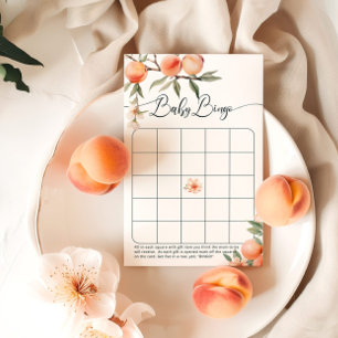 Papier Jeu de bingo de baby shower de pêche