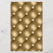 Papier Jeu De Bingo De Bachelorette De Luxe Gold Camp Bri (Dos)