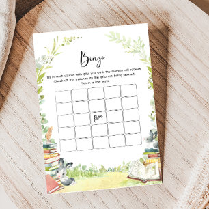 Papier Jeu de bingo pour baby shower Bébé Nouveau Chapitr