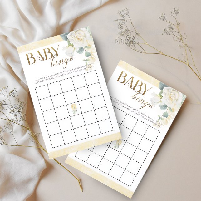 Papier Jeu de Bingo pour Baby Shower – C'est un Garçon Ba (Créateur téléchargé)