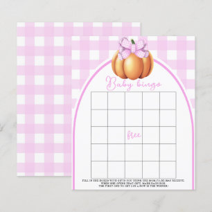 Papier Jeu de bingo pour baby shower sur le thème de la c