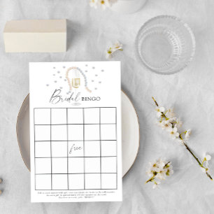 Papier Jeu de bingo pour enterrement de vie de jeune fill