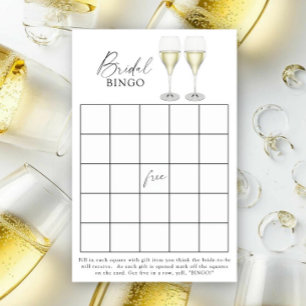 Papier Jeu de bingo pour l'enterrement de vie de jeune fi