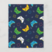 Papier Jeu de budget sur jeu vidéo Photo Fête d'anniversa (Dos)