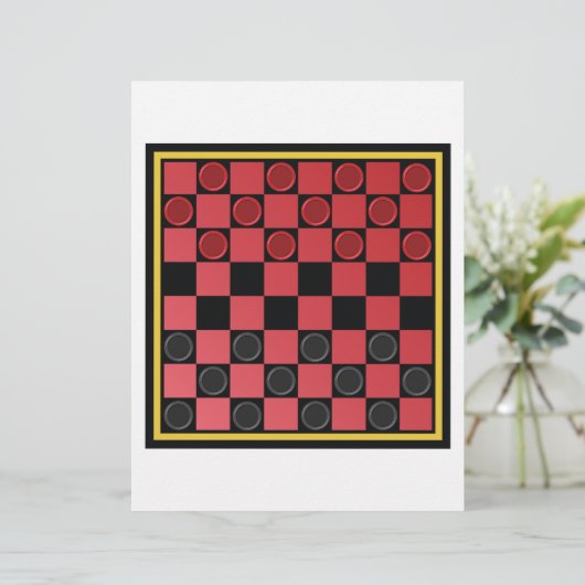 Papier Jeu de chèques (Debout devant)