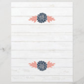 Papier Jeu de collier Jeu de Fête des mariées Blush de la (Dos)