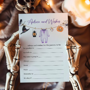 Papier Jeu de conseils et de vœux pour Little Boo Hallowe
