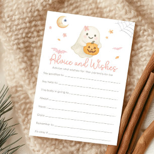 Papier Jeu de conseils et vœux de petit lutin d'Halloween