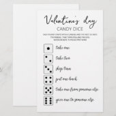 Papier Jeu de dés de bonbons éditable pour fête de la Sai (Devant / Derrière)
