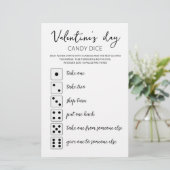 Papier Jeu de dés de bonbons éditable pour fête de la Sai (Debout devant)