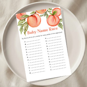 Papier Jeu de devinette de nom de bébé pour Baby Shower S