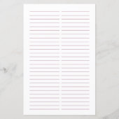 Papier Jeu de devinette du nom du couple LGBTQ Roses Viol (Dos)