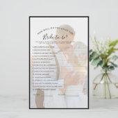 Papier Jeu de douche photo élégant et moderne en faux vél (Debout devant)