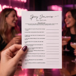 Papier Jeu de fête de bachelor pour Scénarios Épicés