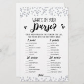 Papier Jeu de fête de jeune fille modifiable Qu'est-ce qu (Devant / Derrière)