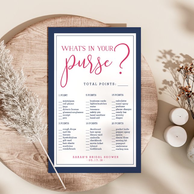 Papier Jeu de Fête des mariées à ananas rose et marine (Créateur téléchargé)