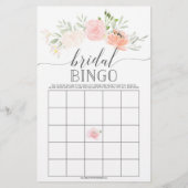 Papier Jeu de Fête des mariées à deux côtés Pastel Blush (Dos)