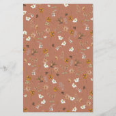 Papier Jeu de Fête des mariées Arch Fleur sauvage Terraco (Dos)