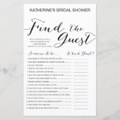 Papier Jeu de Fête des mariées Arrière - plan blanc IMPRI (Devant)