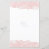 Papier Jeu de Fête des mariées botanique ABC nuptiale (Dos)