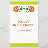 Papier Jeu de Fête des mariées Ce qui est dans votre sac  (Dos)