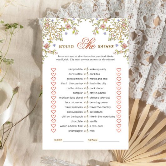 Papier Jeu de Fête des mariées de Bohême