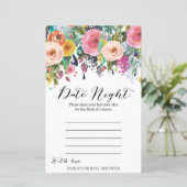 Papier Jeu de Fête des mariées de jardin IMPRIMÉ (Debout devant)