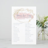 Papier Jeu de Fête des mariées de jumelage de chansons d' (Debout devant)