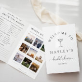 Papier Jeu de Fête des mariées de script Quinn et livret 