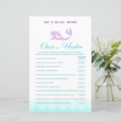 Papier Jeu de Fête des mariées de sirène imprimé, Wedding (Debout devant)