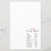 Papier Jeu de Fête des mariées de sirène imprimé, Wedding (Dos)