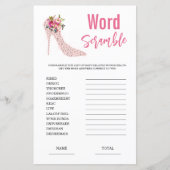 Papier Jeu de Fête des mariées de talons hauts (Devant)