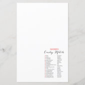 Papier Jeu de Fête des mariées de tournesol printanier IM (Dos)