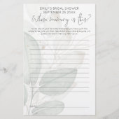 Papier Jeu de Fête des mariées dont la mémoire teinte feu (Devant)