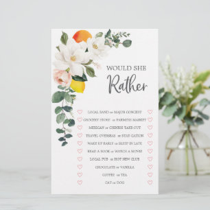 Papier Jeu de Fête des mariées double face Magnolia Cirtr