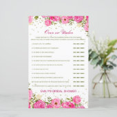 Papier Jeu de Fête des mariées modifiable sur ou sous (Debout devant)