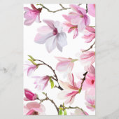 Papier Jeu de Fêtes des mariées florales (Dos)