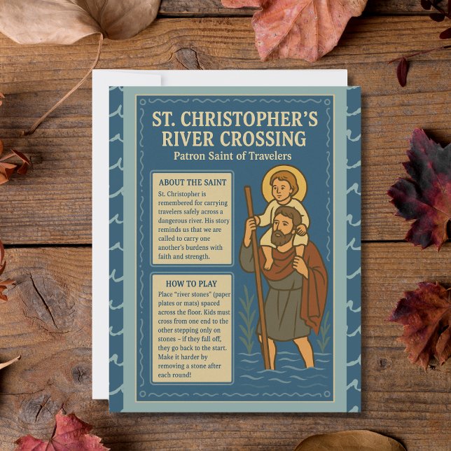 Papier Jeu de franchissement de la rivière St. Christophe (Créateur téléchargé)